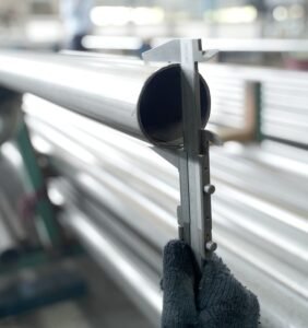 Testing & Checking Kad Steel Rolling Mills Step 9