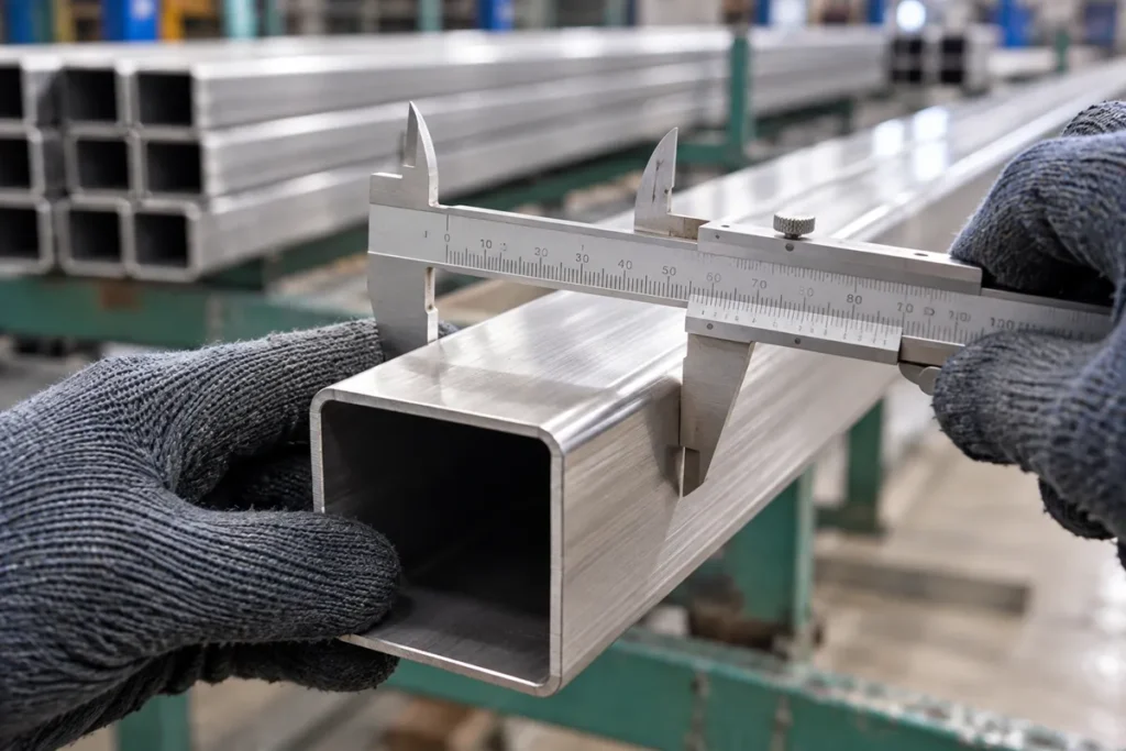 SS 304 Square Pipes ASTM A554