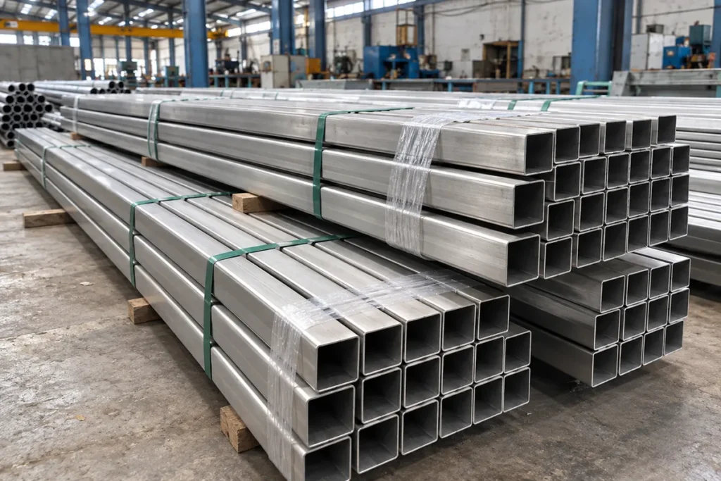 SS 304 Square Pipes ASTM A554